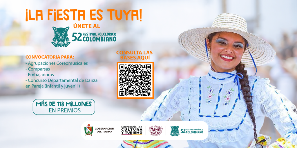 Convocatorias para el Encuentro Departamental del Folclor 2026