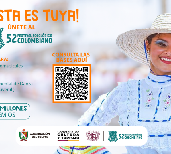 Convocatorias para el Encuentro Departamental del Folclor 2026