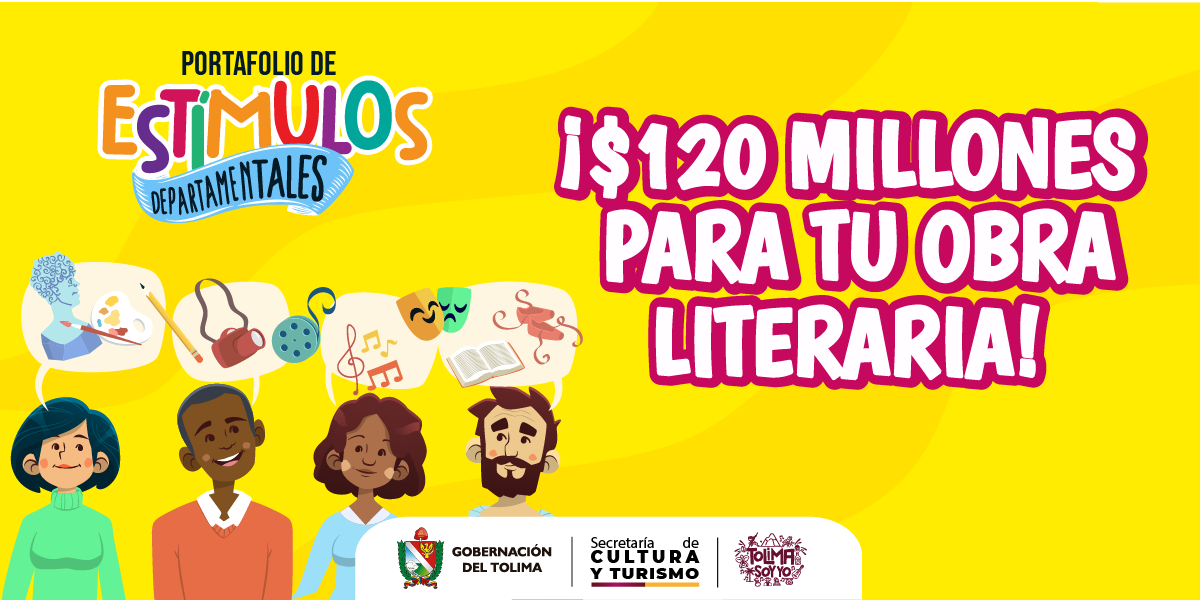Imagen representativa de la convocatoria de estimulos para Literatura