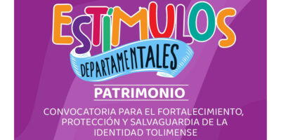 Convocatoria Estímulos Departamentales para Patrimonio