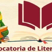 Banner convocatoria para Literatura